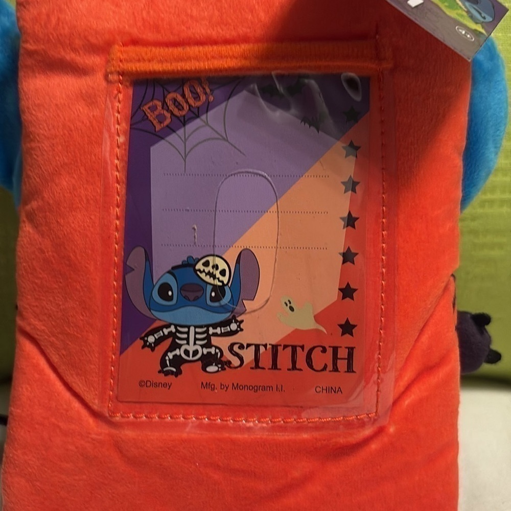 Disney Stitch Halloween Plush Lanyard - Picture 10 of 13